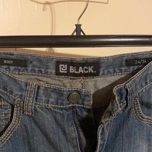 Gently used men’s boot cut jeans 34x34.